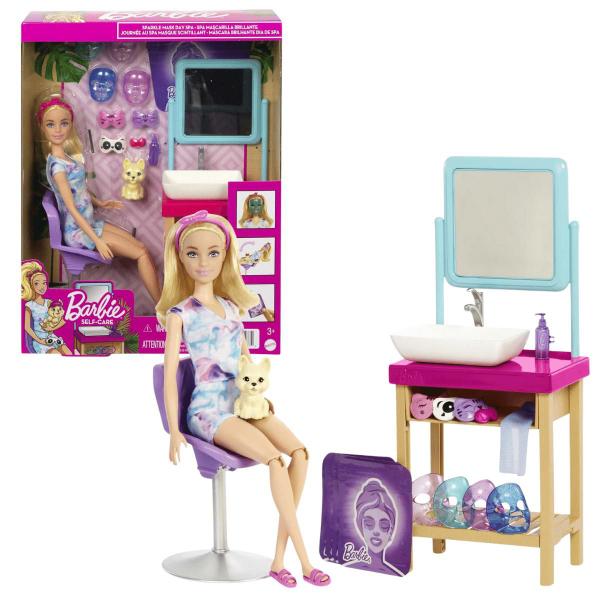 Imagem de Boneca Barbie Wellness Dia de Spa de Máscaras Multicolorido