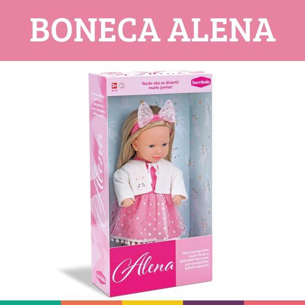 Imagem de Boneca Bebê Alena com Casaquinho Elegante Bambola