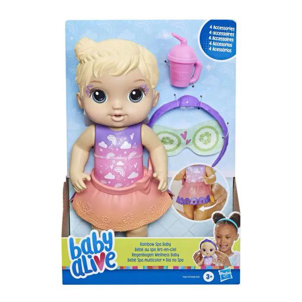 Imagem de Boneca Bebê - Baby Alive - Dia no Spa - Cabelo Loiro - 25 cm - Hasbro