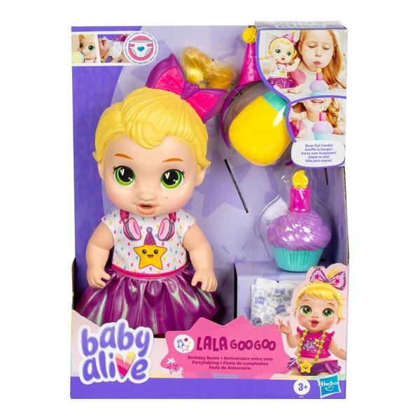 Imagem de Boneca Bebê - Baby Alive - Festa de Aniversário - LaLa GooGoo - Hasbro