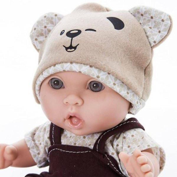 Imagem de Boneca Bebê Bee Baby C/ Touquinha Bichinhos - Bee Toys