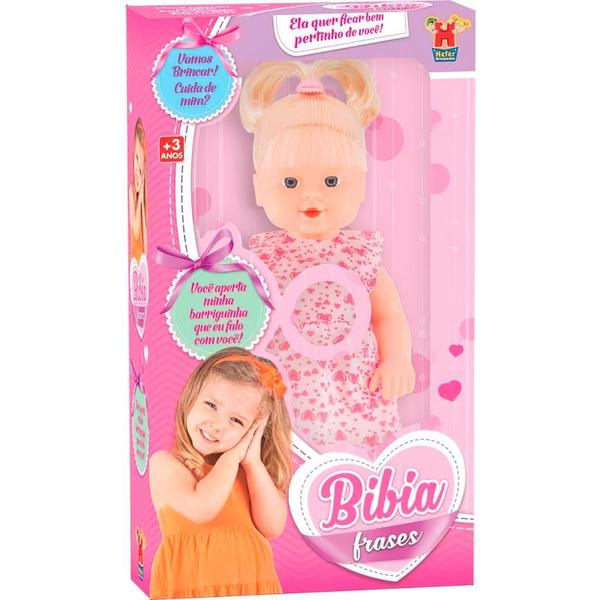 Imagem de Boneca Bebê Brinquedo Menina Com Som 34 Cm - Mister Brinque