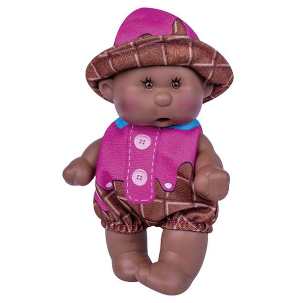 Imagem de Boneca Bebê Coleção Fruity Baby Cheirinho Frutas Chocolate - Super Toys