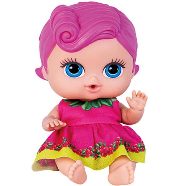 Imagem de Boneca Bebe Coleção Frutinhas Cheirinho De Frutas Bonequinha - Cotiplas