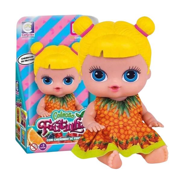 Imagem de Boneca Bebe Coleção Frutinhas Com Cheirinho De Frutas