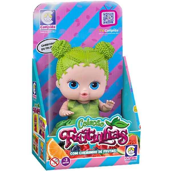 Imagem de Boneca Bebe Coleção Frutinhas Com Cheiro De Limão - Cotiplás