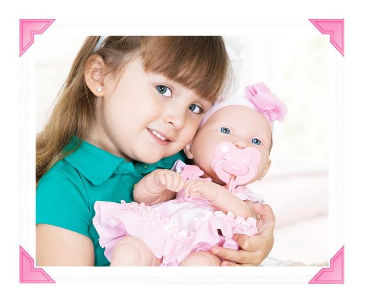 Imagem de Boneca Bebê com Acessórios - Baby Ninos - Menina - Cotiplás
