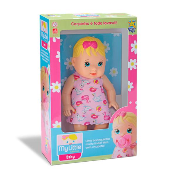 Imagem de Boneca Bebê Com Chupeta Coleção My Little Baby Divertoys