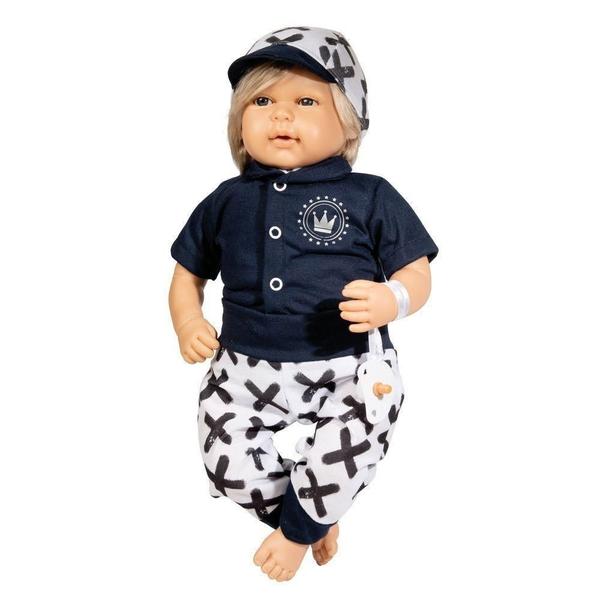 Imagem de Boneca Bebe Elegance Luxo Vinny Baby Brink 1315