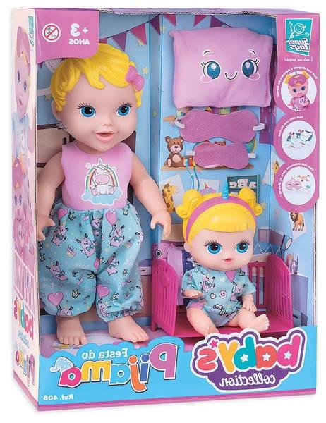 Imagem de Boneca Bebê Festa Do Pijama Babys Collection Supertoys