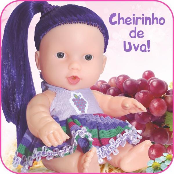 Imagem de Boneca Bebê Frutinha Com Cheirinhos De Frutas Pekenekas