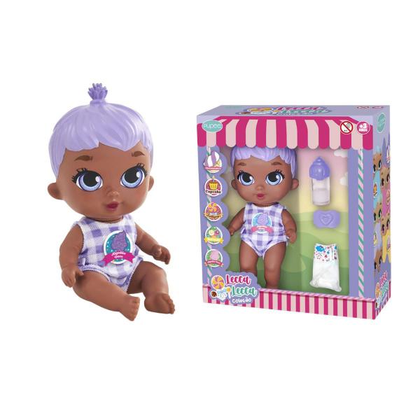 Imagem de Boneca Bebê Lecca Lecca Lilás Algodão Doce Acessório - Pupee