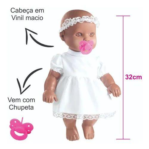 Imagem de Boneca Bebe Little Baby Minha Primeira Oração Negra - Reza O Pai Nosso