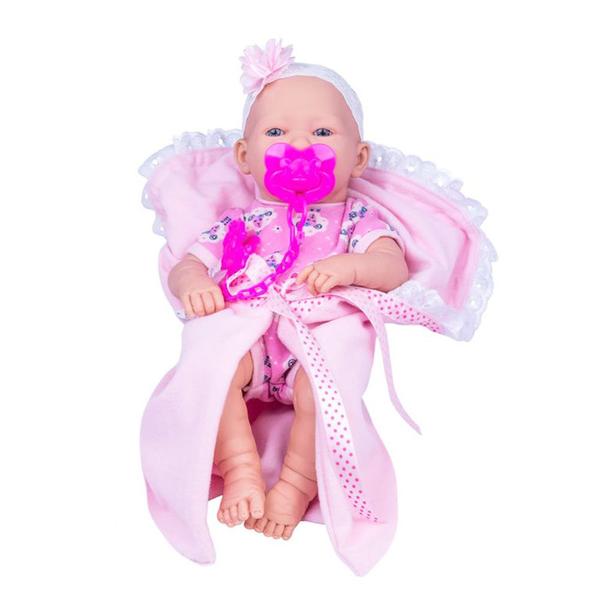 Imagem de Boneca Bebê - Love Born - Bebezinho da Mamãe - Faz Xixi - Cotiplás