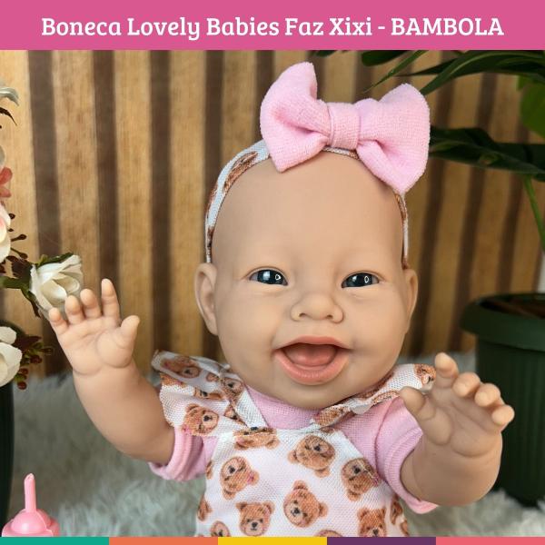 Boneca Bebê Lovely Babies Faz Xixi Bambola Imagem de Boneca Bebê Lovely Babies Faz Xixi Bambola