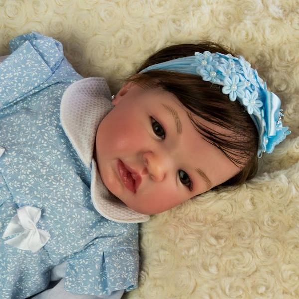 Boneca bebe menina mama e faz xixi de verdade com acessórios - BABY REBORN MARIA BRINQUEDO Imagem de Boneca bebe menina mama e faz xixi de verdade com acessórios
