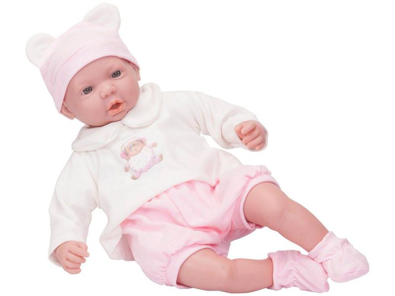 Imagem de Boneca Bebê Real Choro Mágico que Chora - com Acessórios Roma Brinquedos