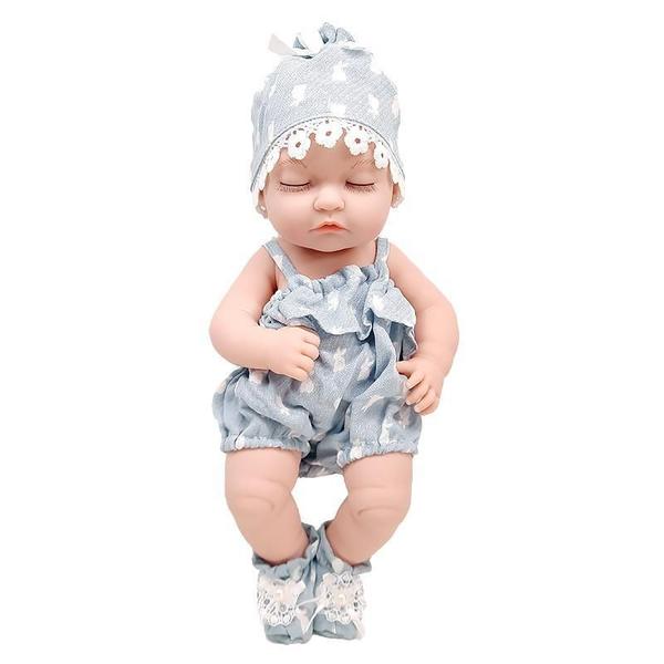 Imagem de Boneca Bebê Realista Baby So Lovely Média 32Cm Roupa ul