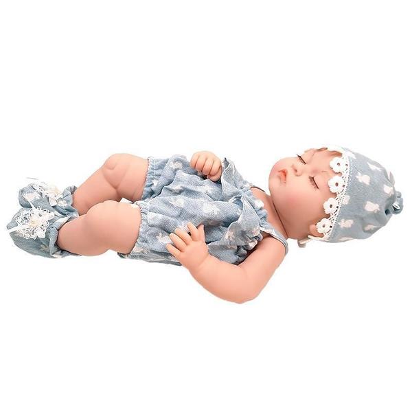 Imagem de Boneca Bebê Realista Baby So Lovely Média 32Cm Roupa ul