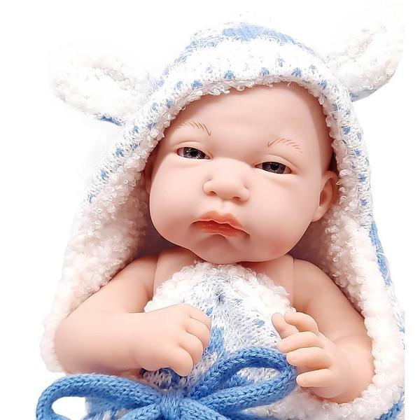 Imagem de Boneca Bebê Realista Baby So Lovely Médio 32Cm Manta ul