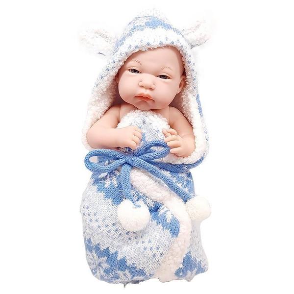 Imagem de Boneca Bebê Realista Baby So Lovely Médio 32Cm Manta ul