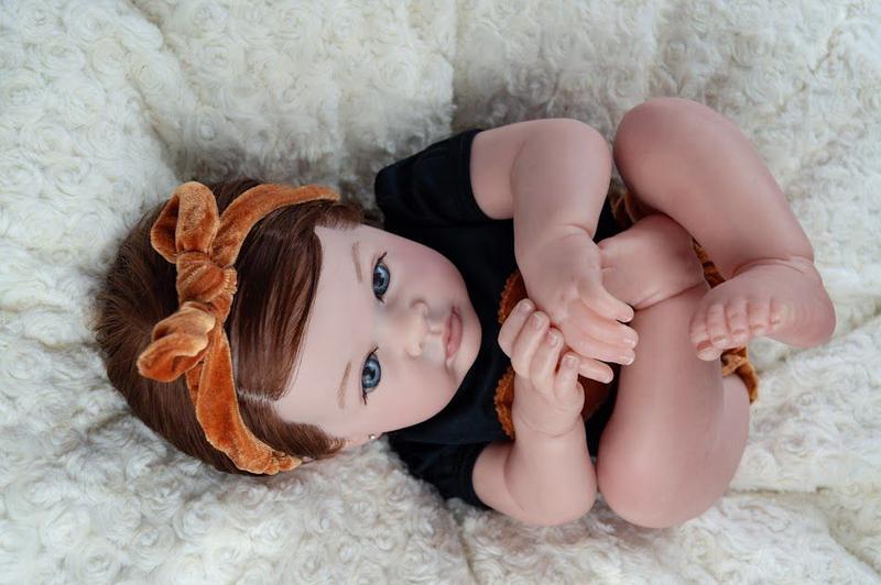 Imagem de Boneca bebe reborn baby corpo tecido macio com acessórios