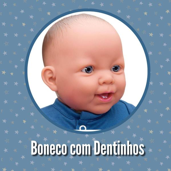 Imagem de Boneca Bebê Reborn Baby Ninos Infantil 50cm Para Meninas e Meninos Articulado Peso de Bebezinho