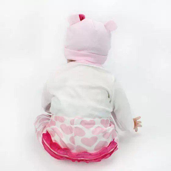 Boneca Bebe Reborn Laura Baby Daylin 100% Vinil R.818 Shiny Toys Imagem de Boneca Bebe Reborn Laura Baby Daylin 100% Vinil R.818 Shiny Toys