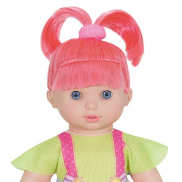 Imagem de Boneca Bebê Sapekinha Color Shayane 34cm e Carrinho Passeio