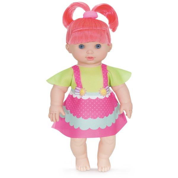 Boneca Bebê Sapekinha Color Shayane Menina +Carrinho Passeio - Milk Brinquedo Imagem de Boneca Bebê Sapekinha Color Shayane Menina +Carrinho Passeio