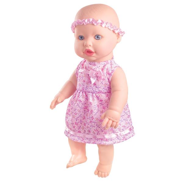 Imagem de Boneca bebê sapekinha faz xixi 34cm com acessorios - milk