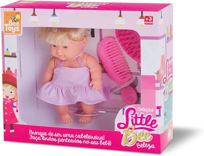 Imagem de Boneca Beleza Bebê Little bee baby reborn bonequinha brinquedo menina - BEETOYS