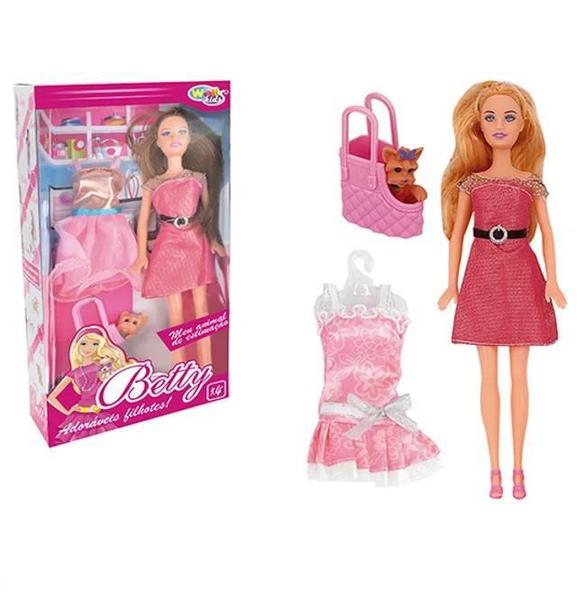 Imagem de Boneca Betty Adoráveis Filhotes - Wellkids