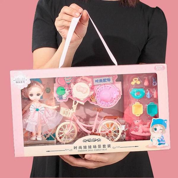 Imagem de Boneca BJD para Meninas - Conjunto Completo DIY com Acessórios