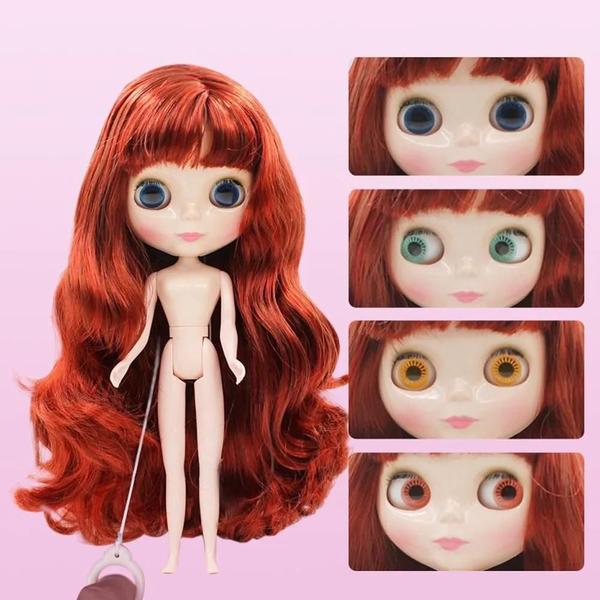 Imagem de Boneca Blyth 30cm com 7 Articulações, Olhos 3D e Vestido - Brinquedo para Crianças