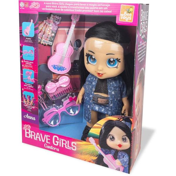 Imagem de Boneca Brave GIRLS ANNA Cantora 31CM