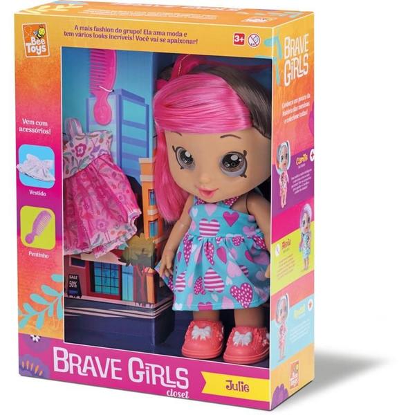 Imagem de Boneca brave girls julie closet bee toys