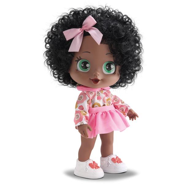 Imagem de Boneca Brave Girls Medica Negra Camille Cabelos Cacheados e Acessórios - Bee Toys