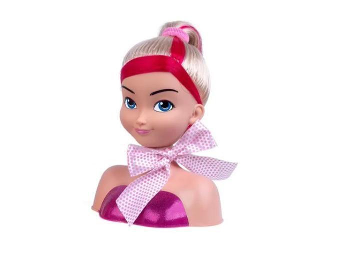 Imagem de Boneca Busto Nancy Hair p/ Penteados e Maquiagem - Supertoys