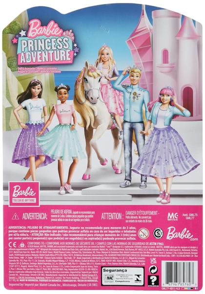 Imagem de Boneca Charmosa Barbie - Cabelo Rosa, Acessórios Encantadores