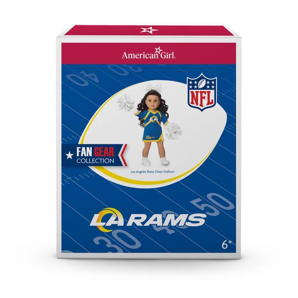 Imagem de Boneca Cheer Uniform American Girl Los Angeles Rams de 18 polegadas