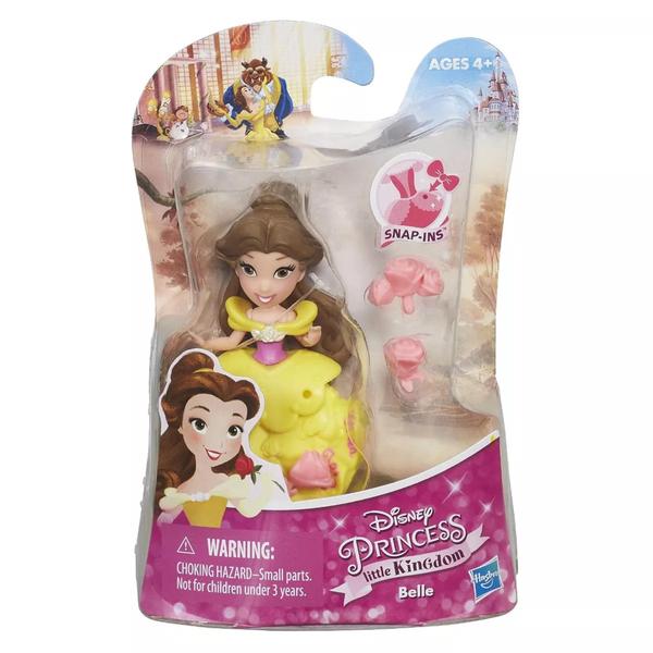 Imagem de Boneca Cinderela, Aurora e Bela Mini Disney Princesas kit 3 bonecas Hasbro B5321