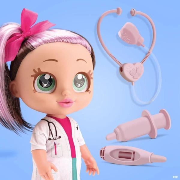 Imagem de Boneca CLUB GIRLS Médica com Ambulância