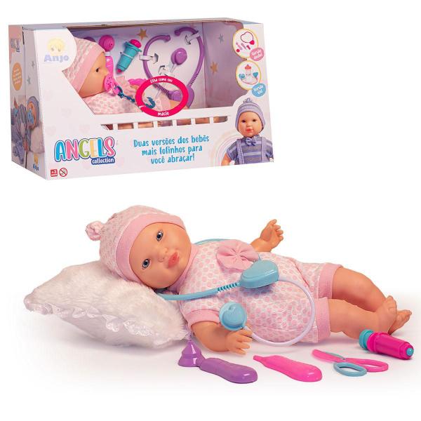 Imagem de Boneca Coleção Angels Dodói Menina Infantil Anjo Brinquedos