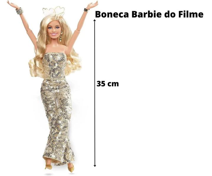 Imagem de Boneca  Coleção  Barbie  Edição Land Barbie O Filme Dourado 