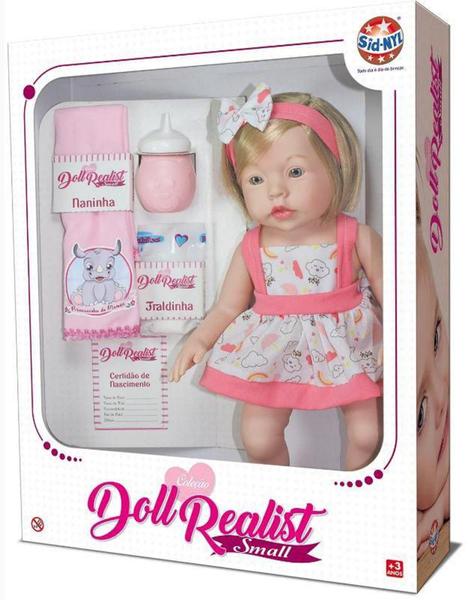 Imagem de Boneca - Coleção Doll Realist Small - C/Vestido/Acessórios 