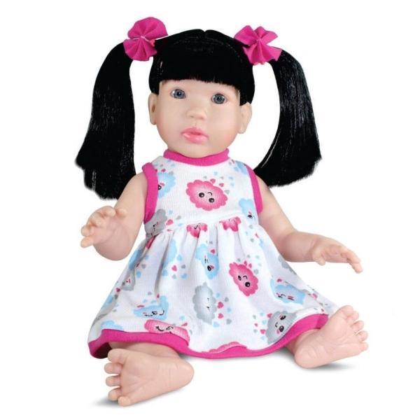 Imagem de Boneca Coleção Doll Realist Small Morena Com Vestido Sid Nyl