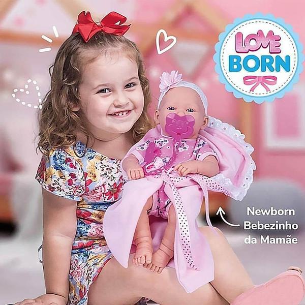 Boneca colecao love born bebezinho da mama 35cm cotiplas Imagem de Boneca colecao love born bebezinho da mama 35cm cotiplas
