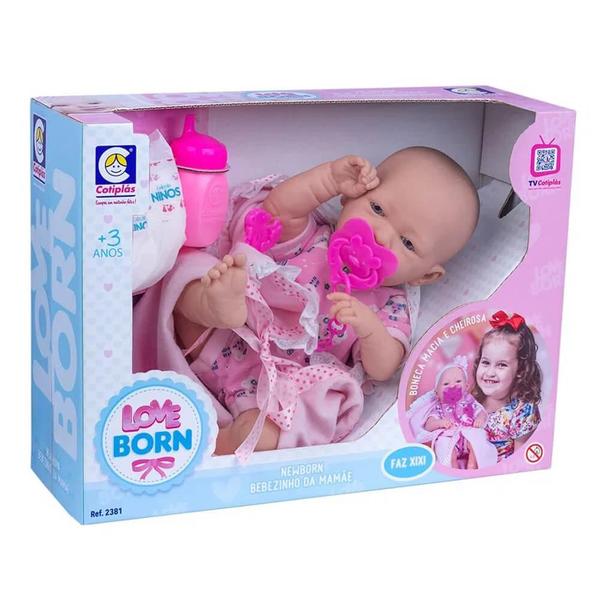 Boneca colecao love born bebezinho da mama 35cm cotiplas Imagem de Boneca colecao love born bebezinho da mama 35cm cotiplas
