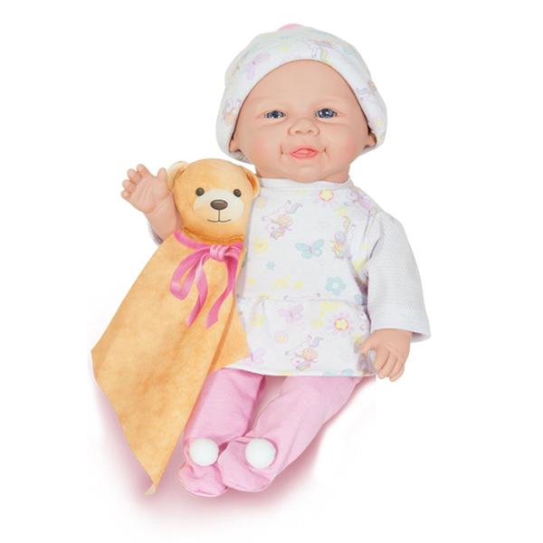 Imagem de Boneca Collection Baby Reborn Urso Naninha 627 - Milk Brinquedos